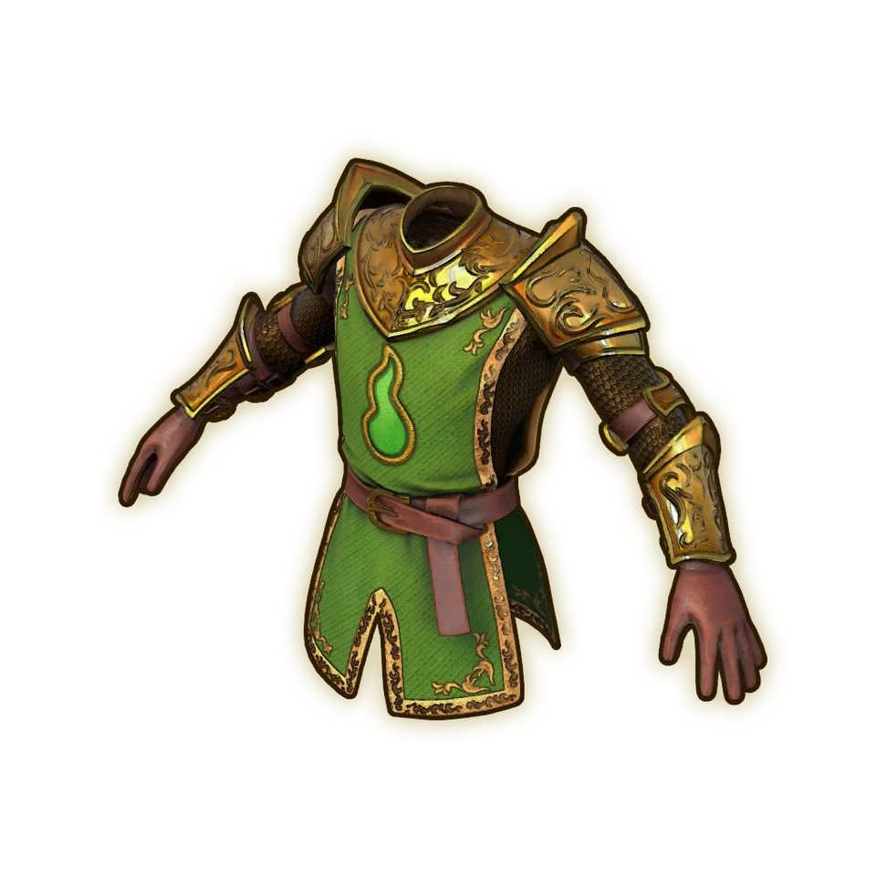 Gilded Paladin Chestpiece in RuneScape: Dragonwilds