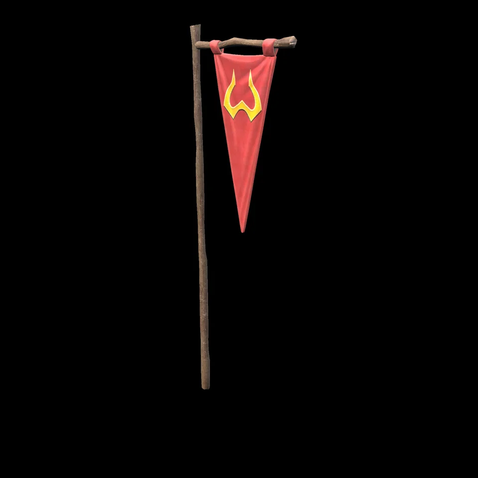 Zamorak Flag 01 in RuneScape: Dragonwilds