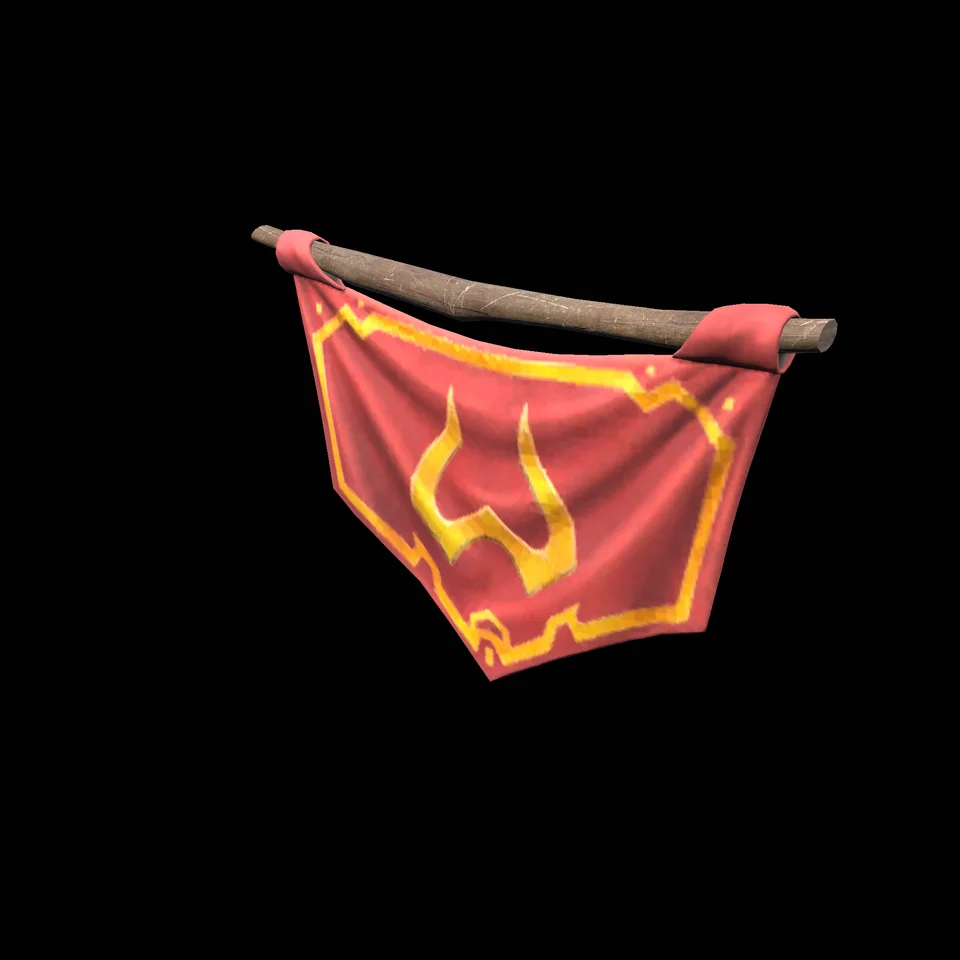 Zamorak Banner 01 in RuneScape: Dragonwilds