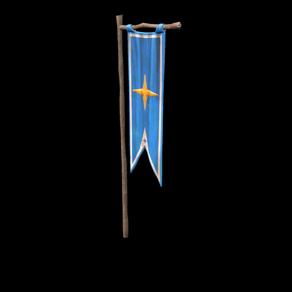 Saradomin Flag 03 in RuneScape: Dragonwilds