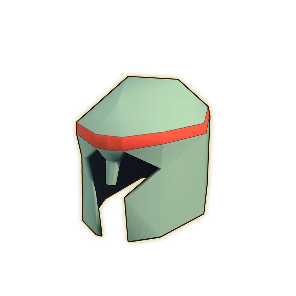 Adamant Med Helm in RuneScape: Dragonwilds