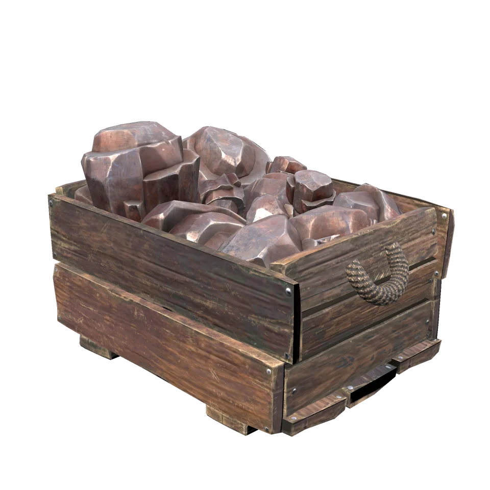 Small Iron Bin in RuneScape: Dragonwilds