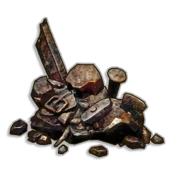 Iron Salvage Pile in RuneScape: Dragonwilds
