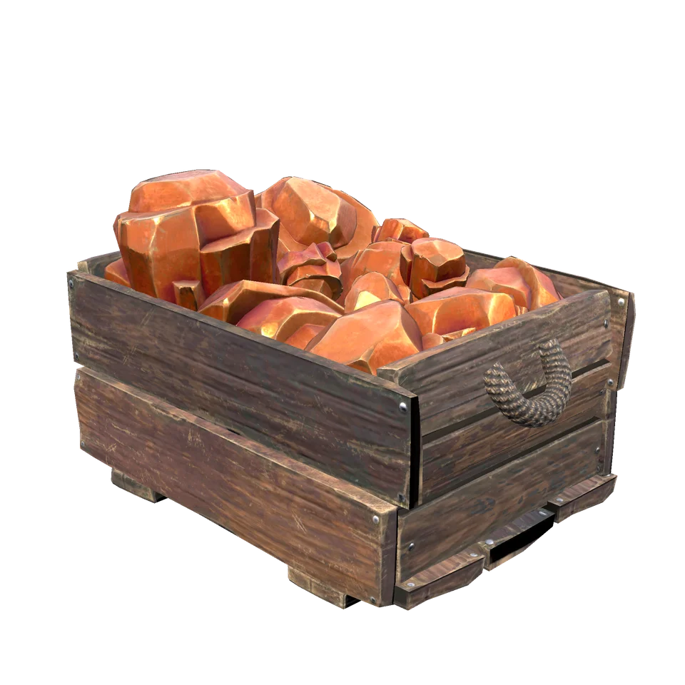 Small Copper Bin in RuneScape: Dragonwilds