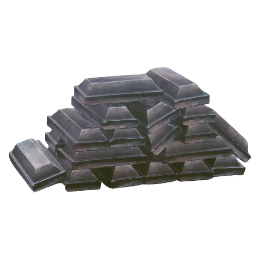Large Iron Bar Pile in RuneScape: Dragonwilds