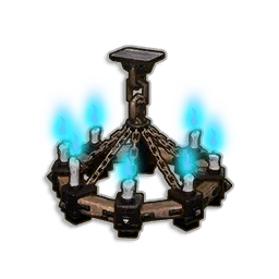 Blue Chandelier in RuneScape: Dragonwilds