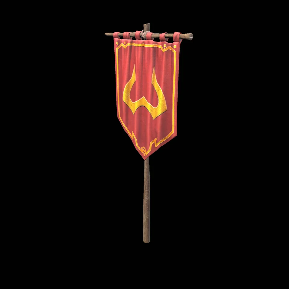 Zamorak Flag 04 in RuneScape: Dragonwilds