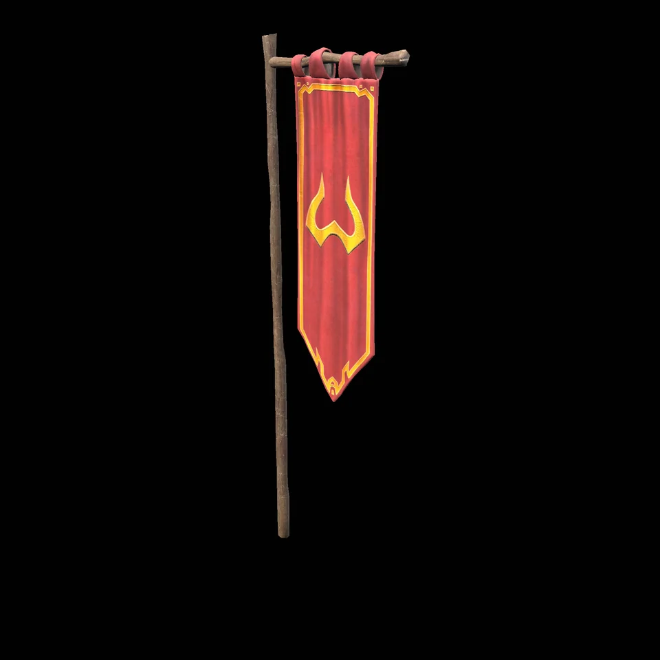 Zamorak Flag 02 in RuneScape: Dragonwilds
